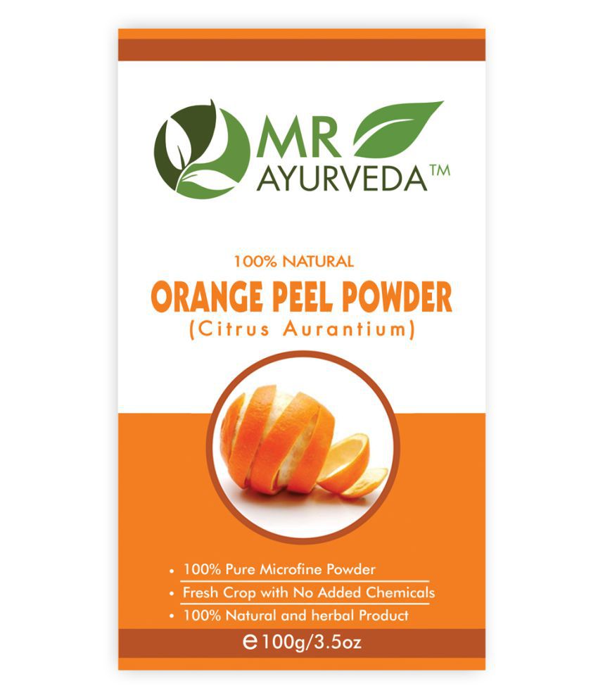     			MR Ayurveda Best Selling Orange Peel Powder Face Pack Masks 100 gm