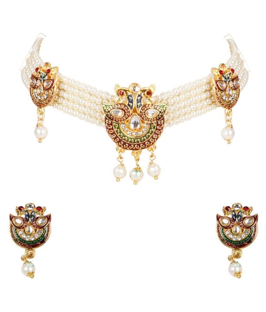 Buy Gold Plated Choker Gold Plated 