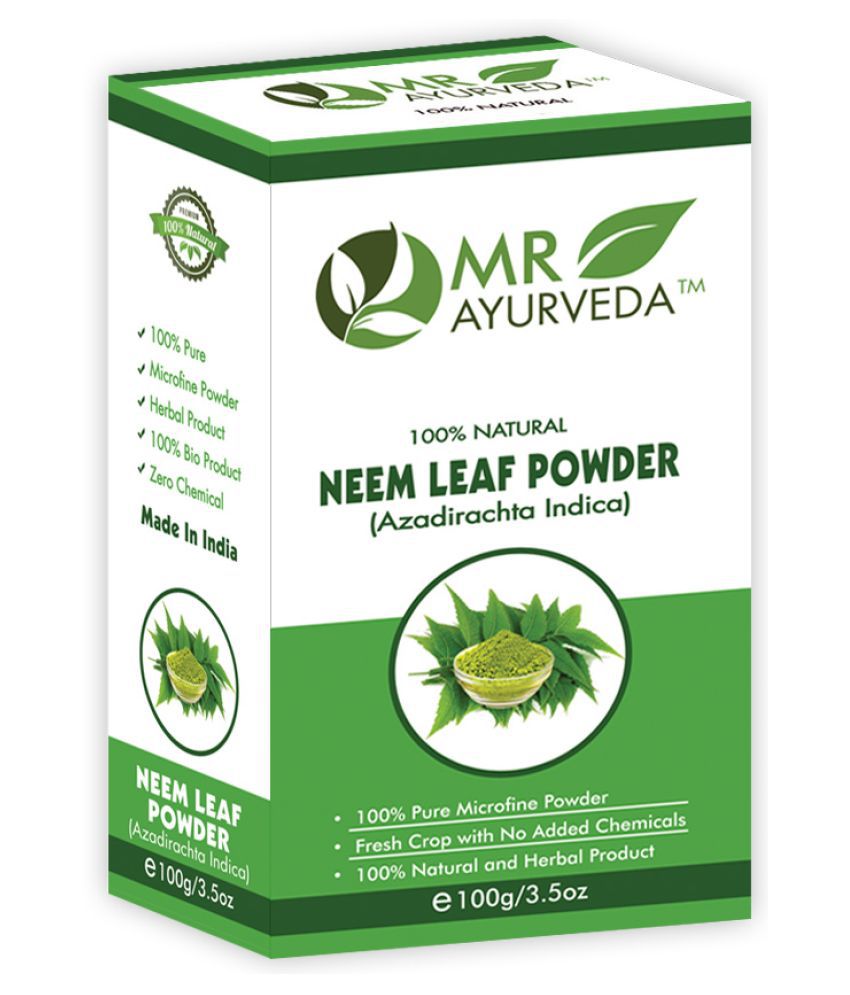    			MR Ayurveda Premium Quality Neem Powder Face Pack Masks 100 gm