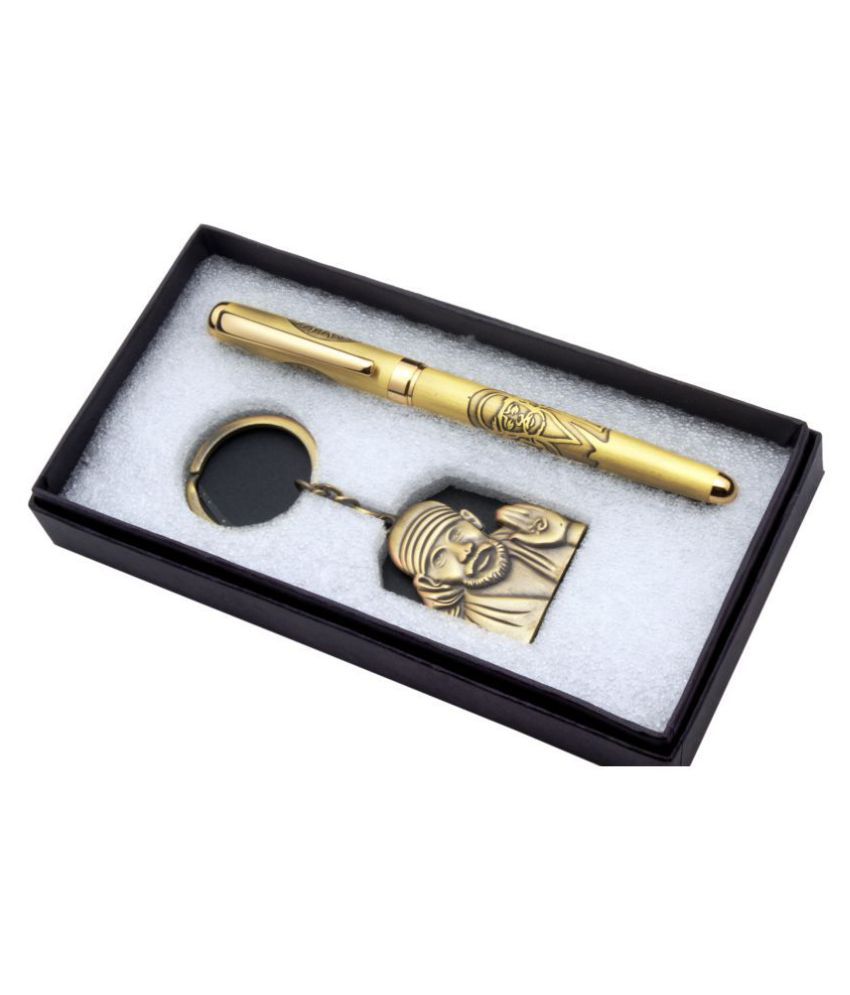     			Srpc Lord Shirdi Wale Sai Baba Special Edition Fountain Pen Key chain Gift Set