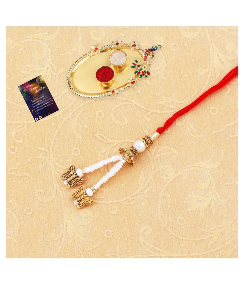     			Rakhi & Pooja Accessories Multicolour Pack of 2