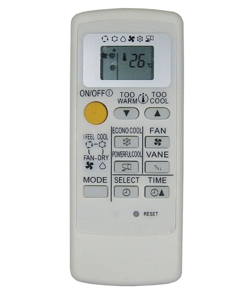     			Upix 122 AC Remote Compatible with Mitsubishi AC
