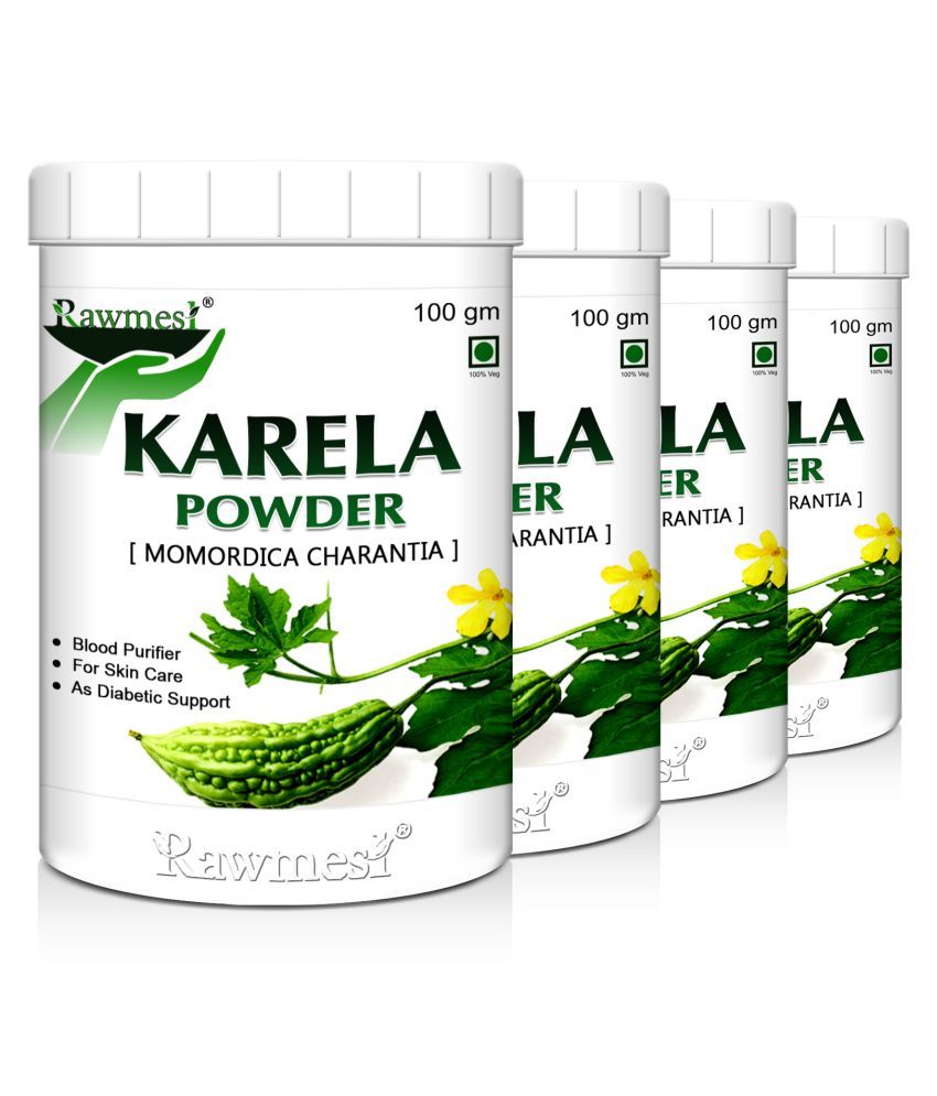     			rawmest Karela 400 gm Multivitamins Powder Pack of 4