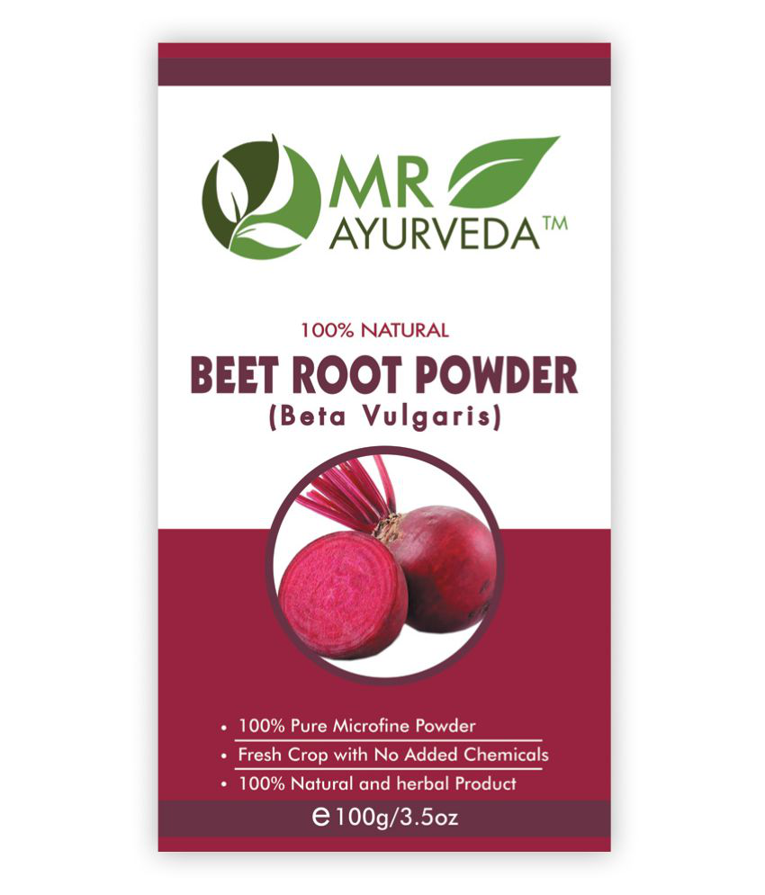 MR Ayurveda Herbal BeetRoot Powder Face Pack Masks 100 gm