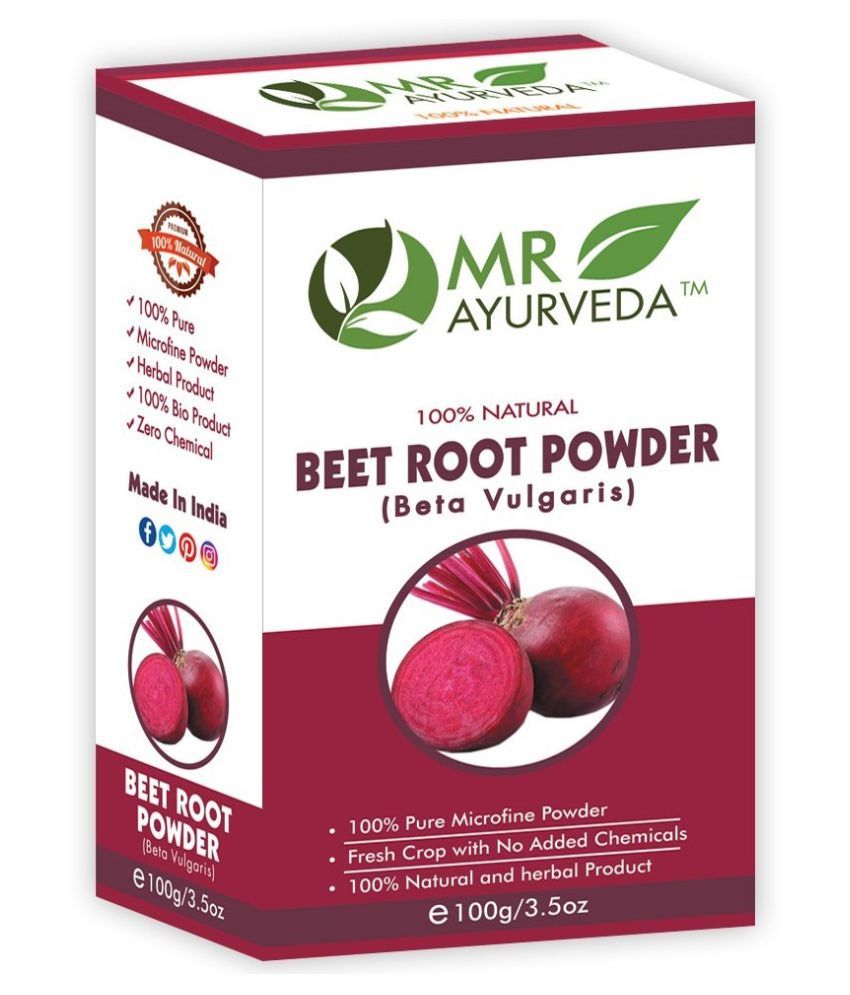 MR Ayurveda Natural BeetRoot Powder Face Pack Masks 100 gm Buy MR