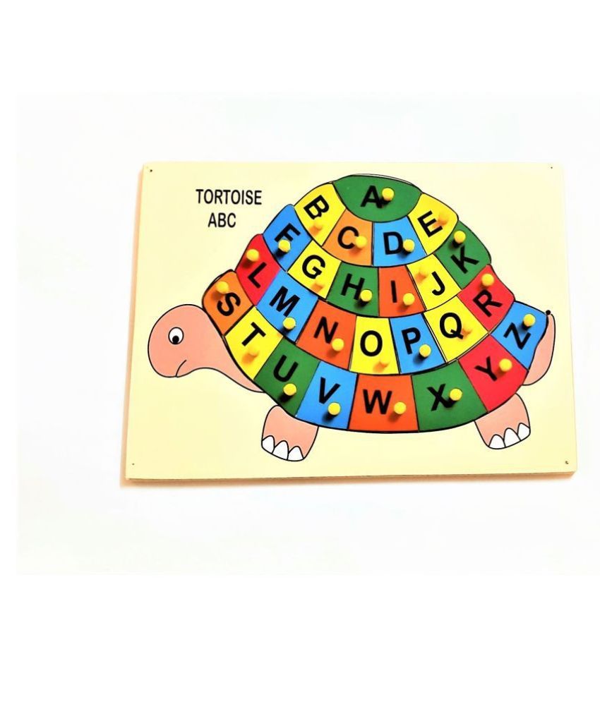     			PETERS PENCE ENGLISH ALPHABET LEARNING PUZZLE BOARD FOR KIDS PRE PRIMARY EDUCATION