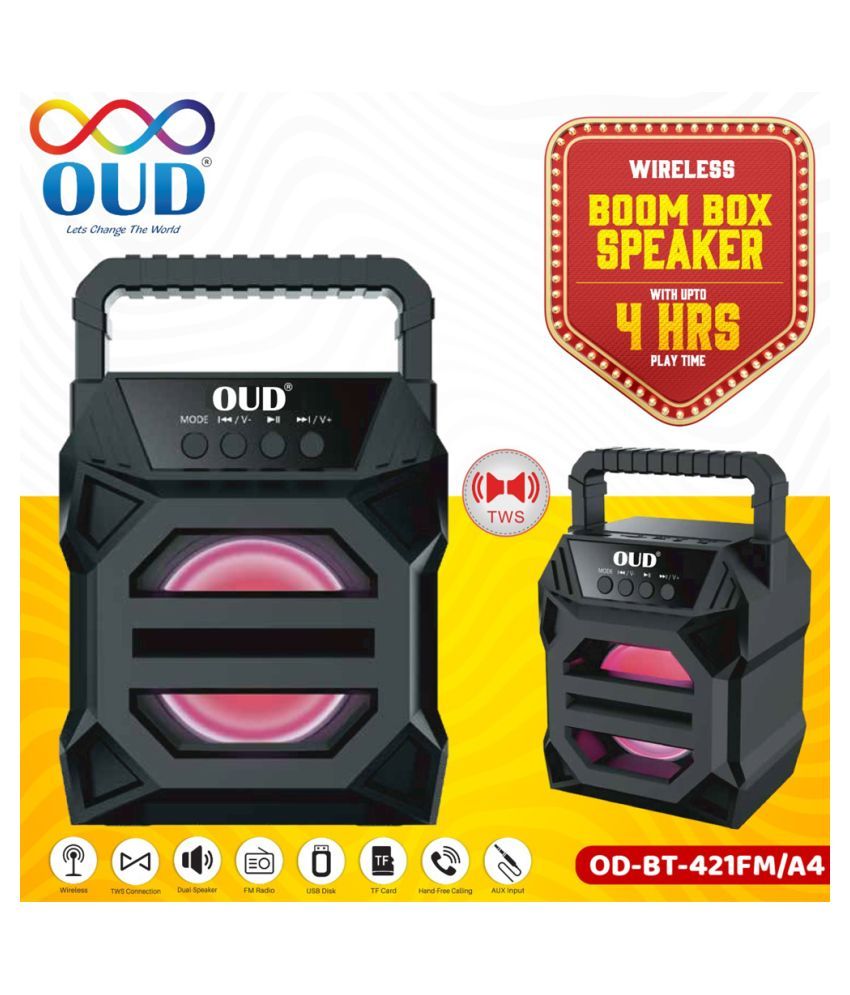 Oud ODBT421FMA4 Bluetooth Speaker Buy Oud ODBT421FMA4 Bluetooth