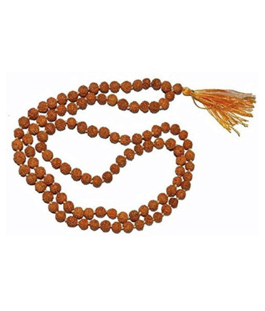     			Rudra Divine | RUDRAKSHA MALA HIGH QUALITY 6mm rudraksha beads Guaranteed 100% Original rudraksha self Certified / Rudraksha Mala In 108+1 Beads (6 mm) For Men / Women / Boys / Girls