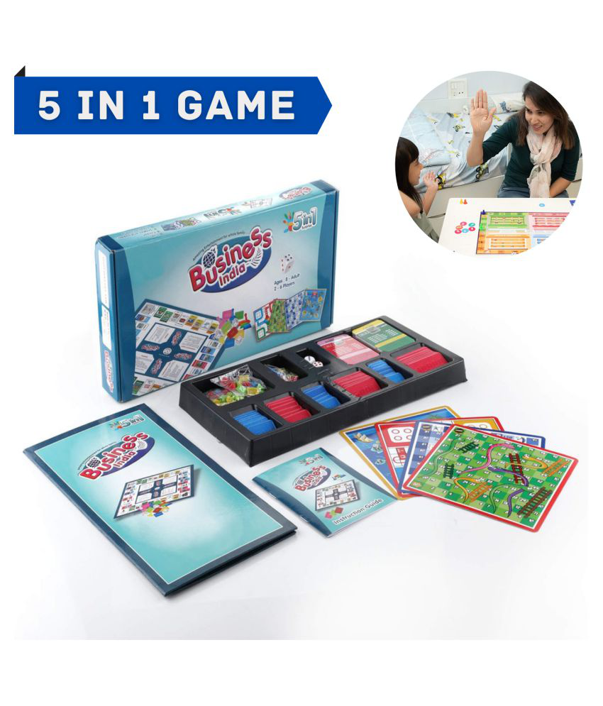 Lengtegraad karton tobben Monopoly 5 IN 1 Business Game with Plastic Money Coins for Young  Businessmen, Monopoly Business Game - Buy Monopoly 5 IN 1 Business Game  with Plastic Money Coins for Young Businessmen, Monopoly