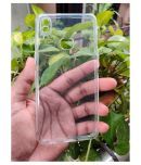 Samsung Galaxy M01s Soft Silicon Cases Case Vault Covers - Transparent