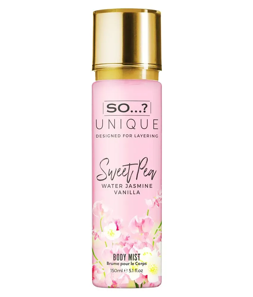 So unique sweet 2025 pea body mist