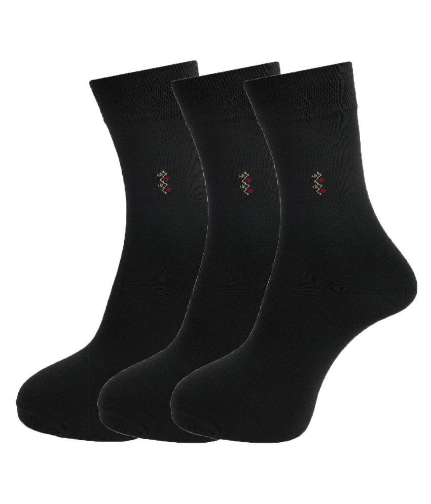     			Dollar Socks Multi Casual Full Length Socks Pack of 3