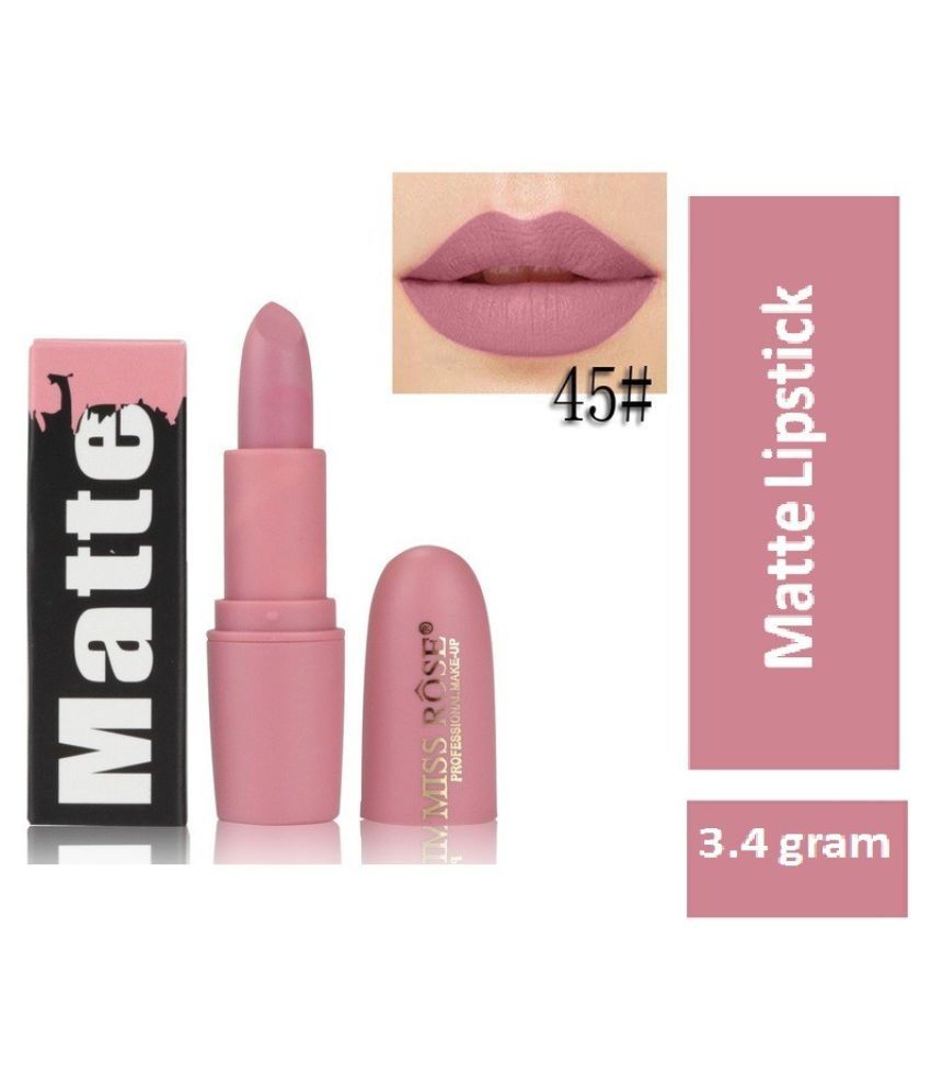     			Miss Rose Long Lasting Bullet Lipstick Nude 3.4 g