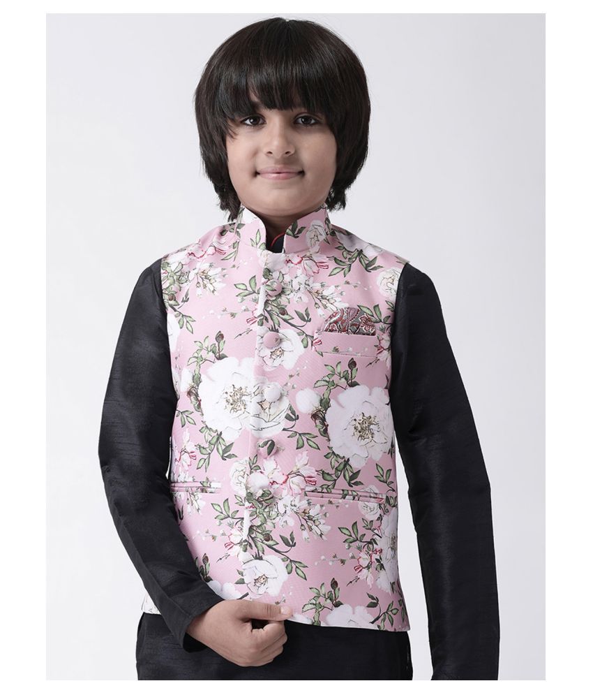     			Hangup Boys Printed Ethnic Nehru Jacket