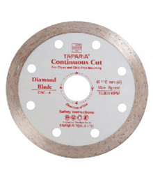 Taparia 5" Continuous Diamond Concrete / Tile Cutting Blade 1 Pc