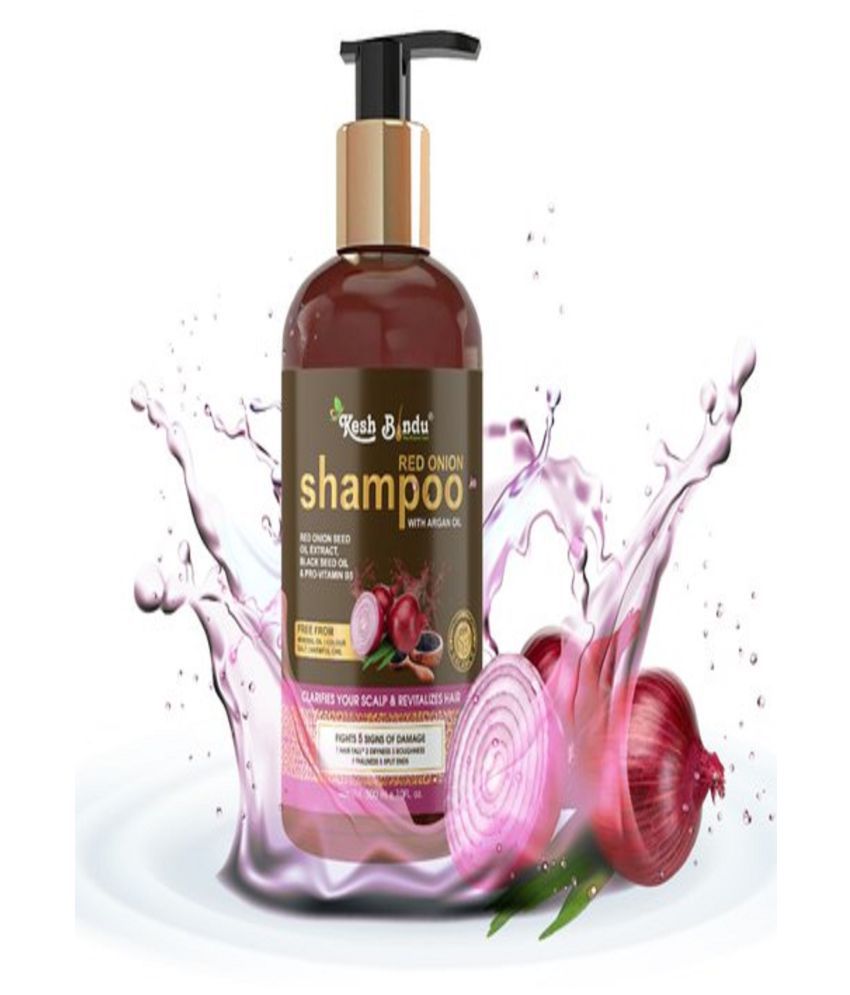 Kesh Bindu KESH BINDU RED ONION SHAMPOO WITH ARGAN OIL Shampoo 300 mL: Buy  Kesh Bindu KESH BINDU RED ONION SHAMPOO WITH ARGAN OIL Shampoo 300 mL at  Best Prices in India - Snapdeal