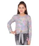 Cutecumber Girls Polyester Tops ( Gray )