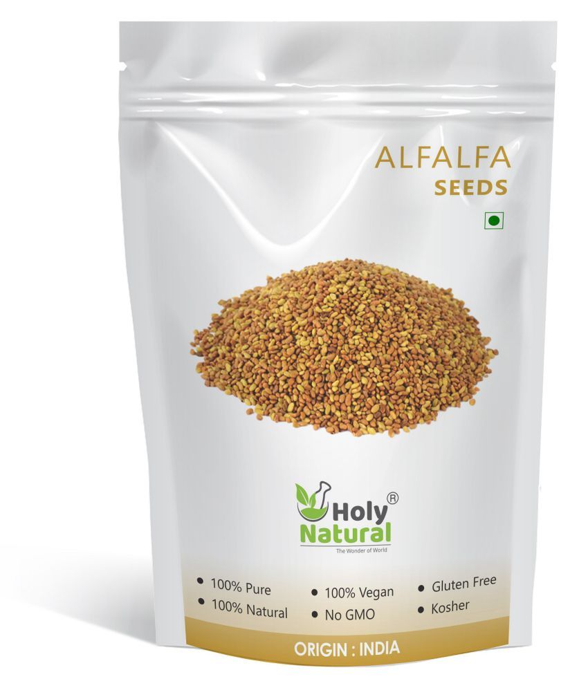 Holy Natural Alfalfa Seeds 100 gm: Buy Holy Natural Alfalfa Seeds 100 ...