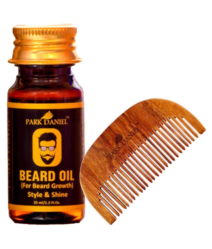     			Park Daniel  Comb + Beard Oil  Shaving Brush Pack of 2