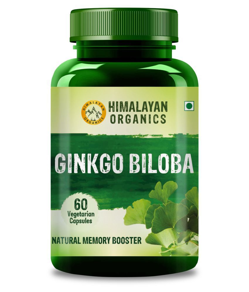     			Himalayan Organics Ginkgo Biloba 60 no.s Vitamins Capsule