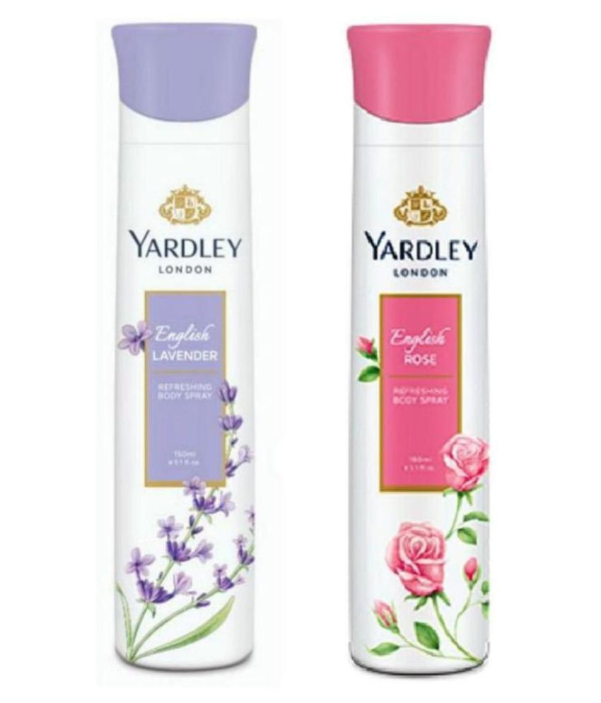    			Yardley - Deodorant Spray for Women 150 ml ( Pack of 2 )