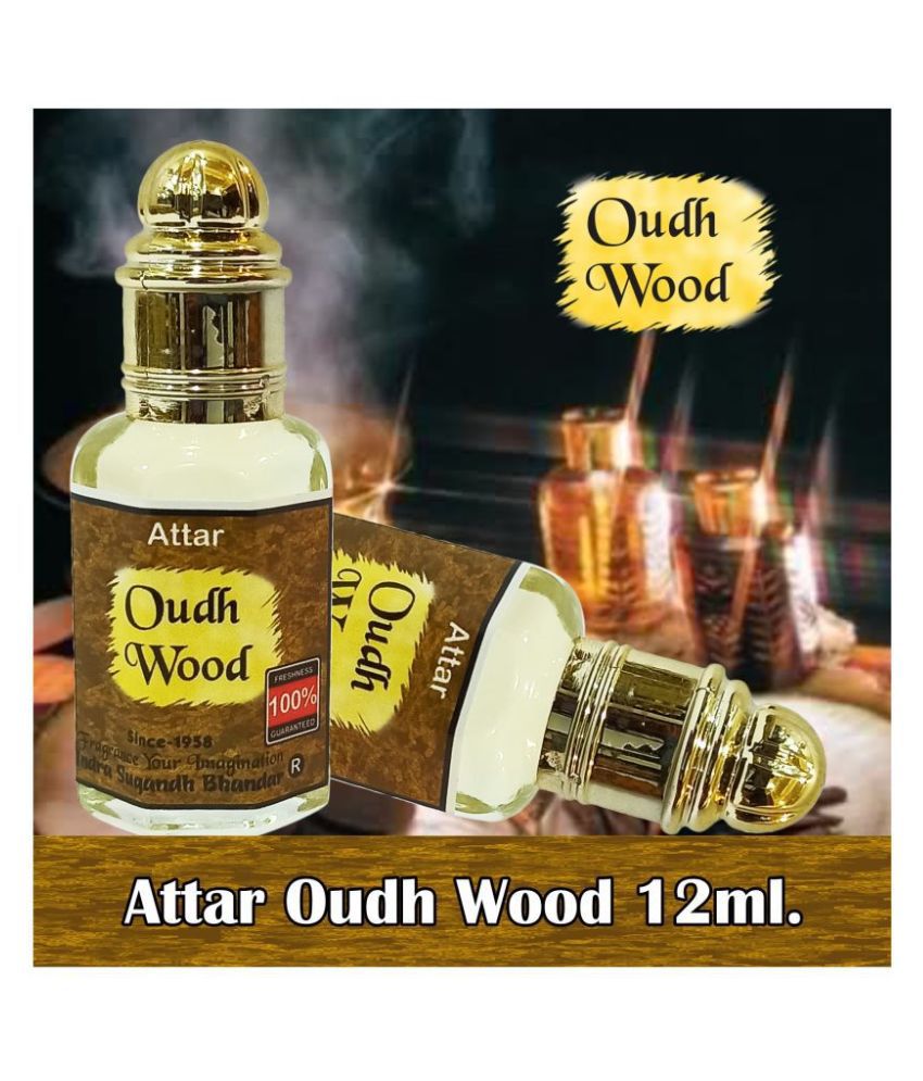     			INDRA SUGANDH BHANDAR Attar For Men|Women Oudh Wood Oud For Man Oudh Arabia Long Lasting Fragrance 12ml Rollon Pack