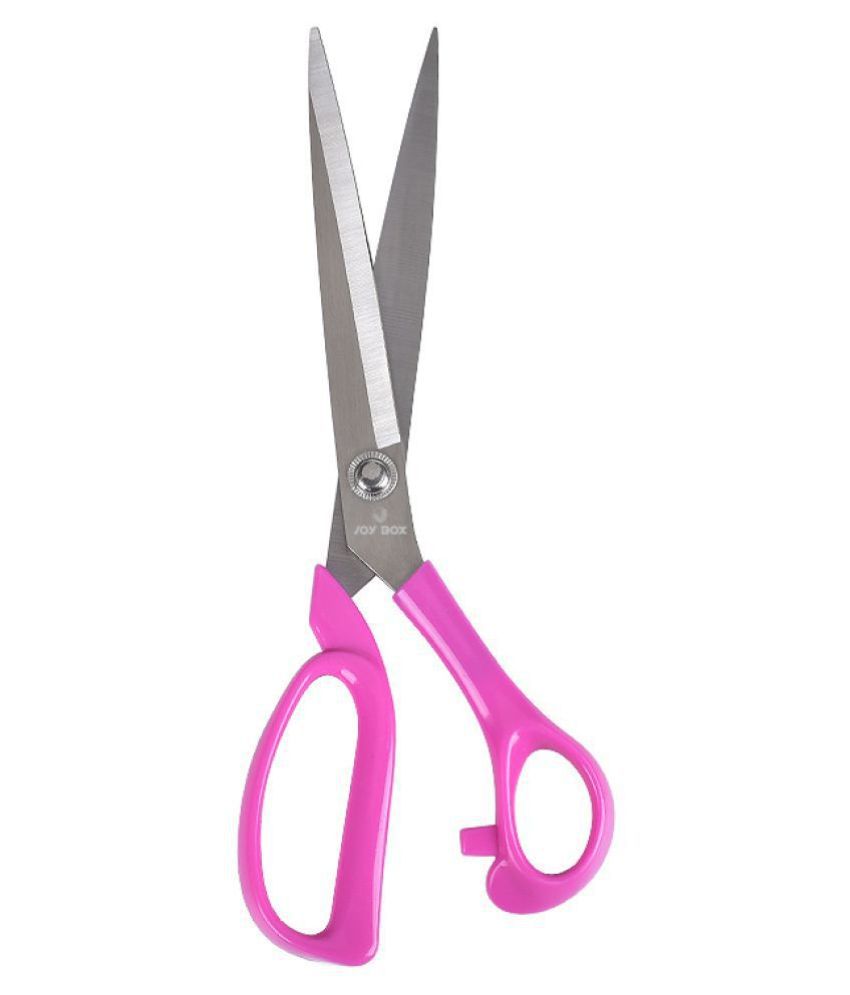 Joy Box 10'' Inch Multipurpose Heavy Duty Scissor ideal use for Home, Tailoring , Office use, Packaging Work & Paper Cutting (Color May Vary)