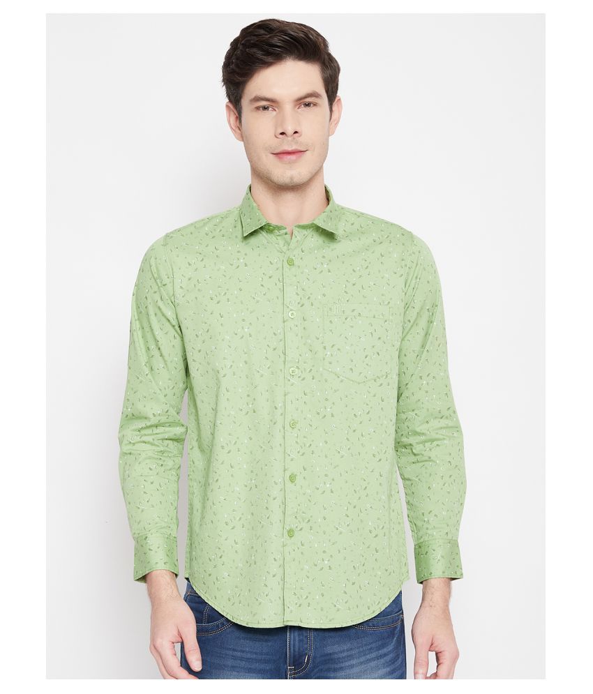     			Duke 100 Percent Cotton Green Shirt