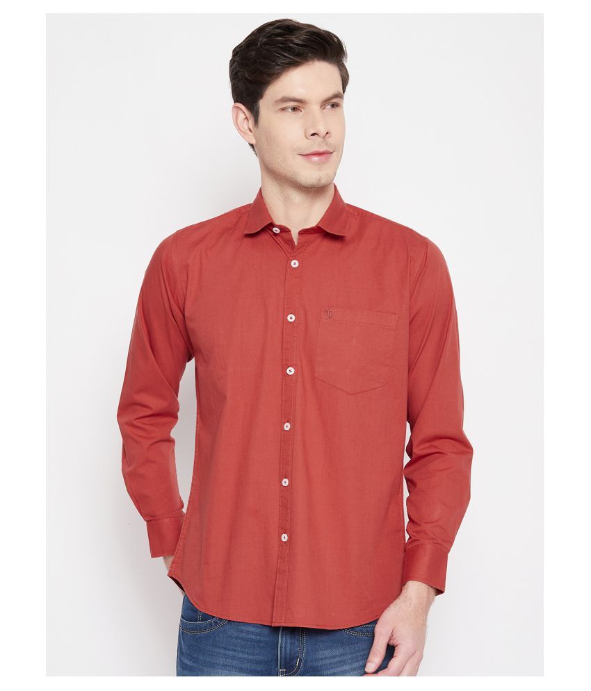     			Duke 100 Percent Cotton Red Shirt