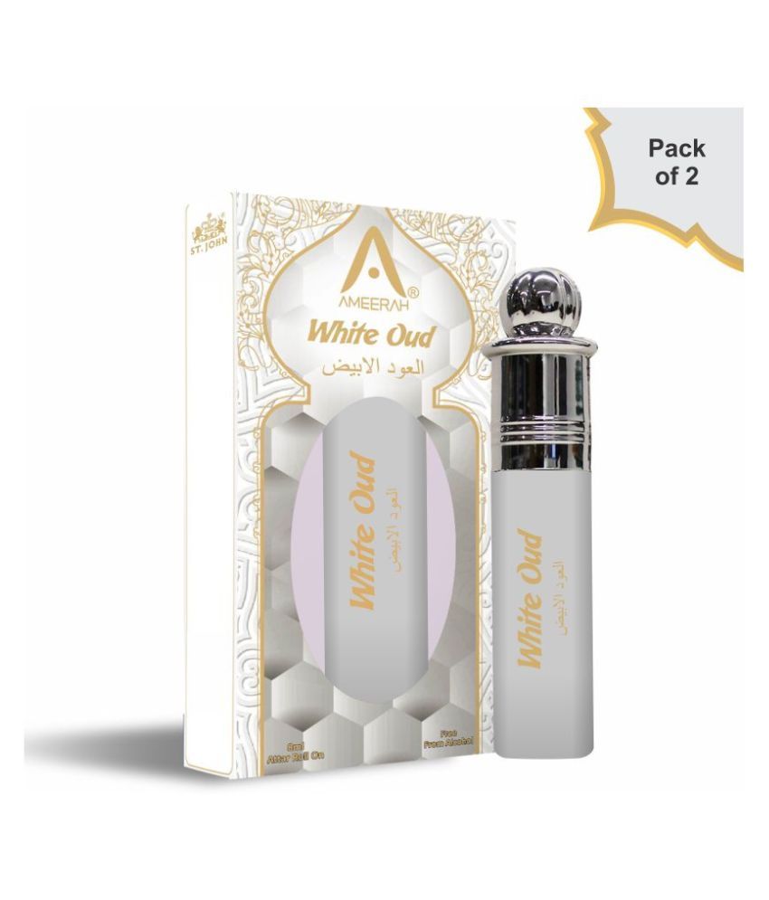 STJOHN Attar White Oud 8ml Pack Of 2 Floral Attar (Oud