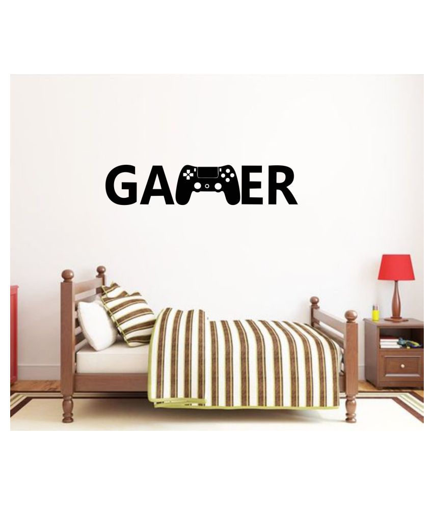     			Asmi Collection Gamers Game Wall Sticker ( 21 x 95 cms )