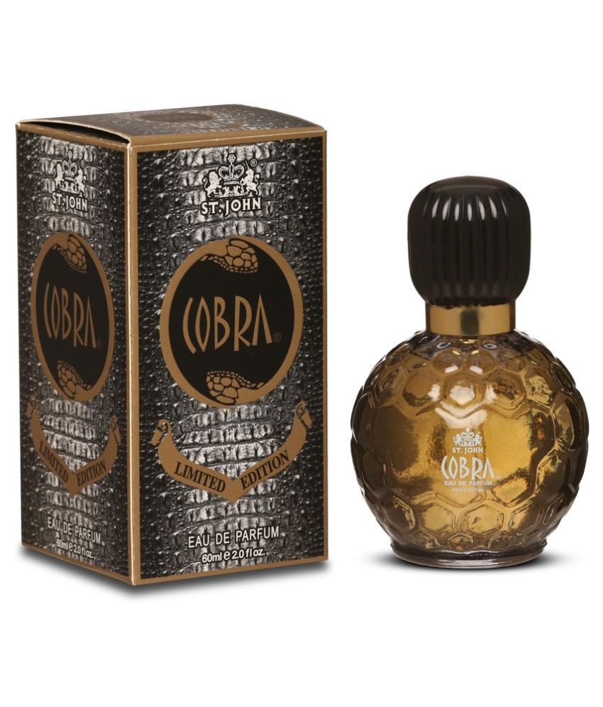 St. John Cobra Limited Edition Perfume For Men 60ml (PACK OF 2) Eau de ...