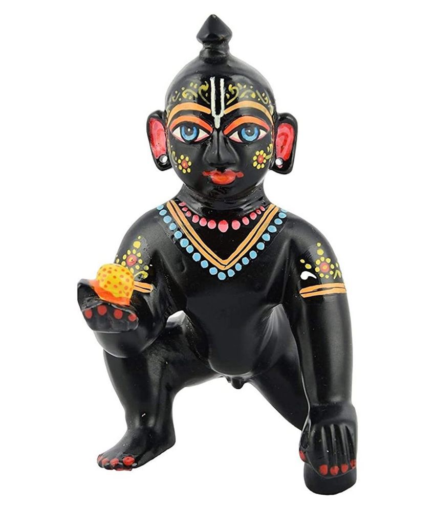     			IDOLSPLACE Krishna Brass Idol