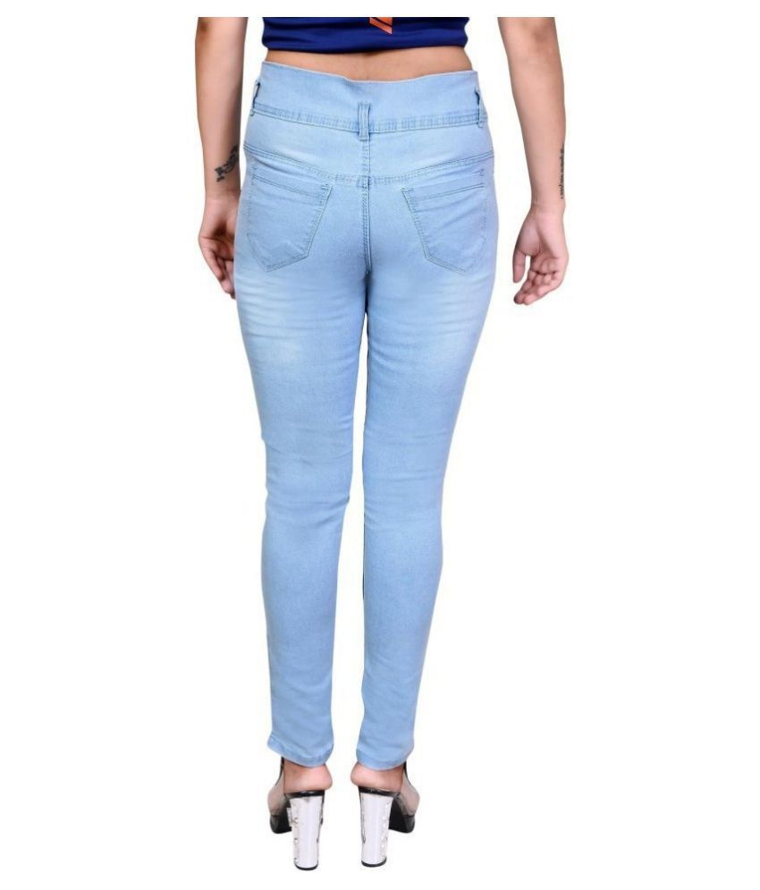 Buy CHEENU GARMENT Denim Jeans - Blue Single Online at Best Prices in ...