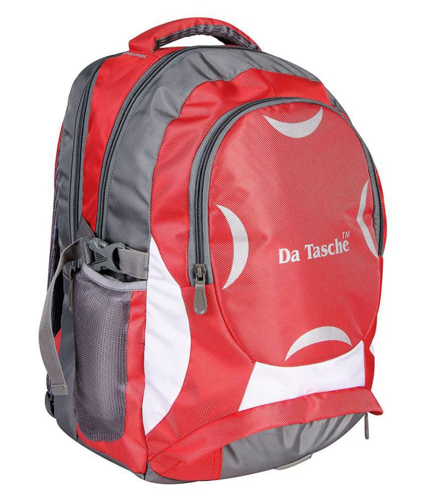 Da Tasche Gray 35 Ltrs School Bag for Boys & Girls