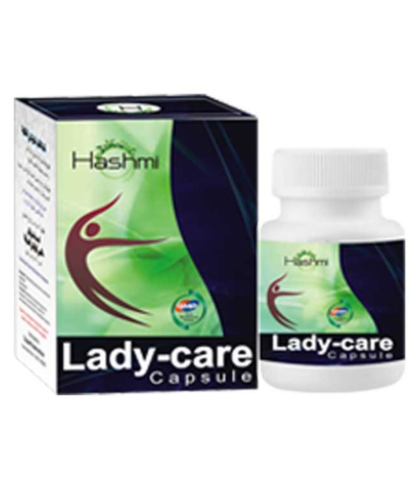     			Hashmi Lady Care 60 Capsule for Leucorrhoea or White Vaginal Discharge, Irregular Periods, Painful Menstruation, Estrogen Hormone, Infections, Pelvic Pain and Weakness