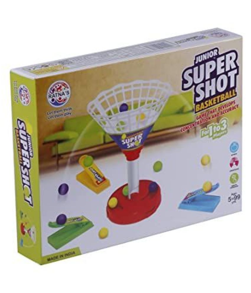 Ratna #039;s Premium Quality Press amp; Launch Super Shot Basket Ball Junior