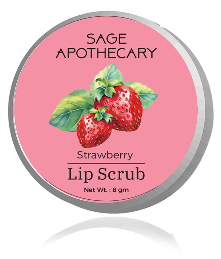 Sage Apothecary Strawberry lip scrub(8GM)