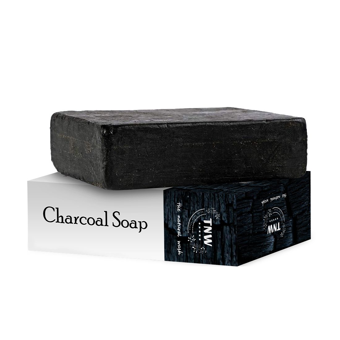     			TNW- The Natural Wash Oily Controlling Charcoal Soap with Activated Charcoal & Neem, 100g