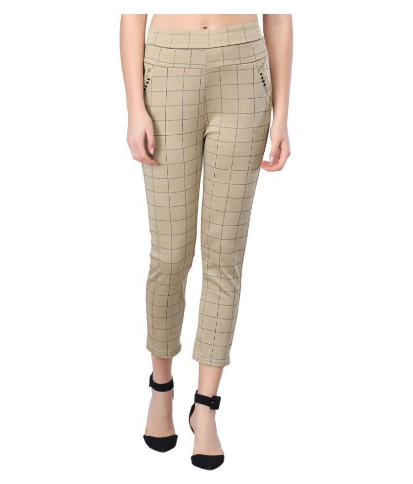 cotton lycra pants