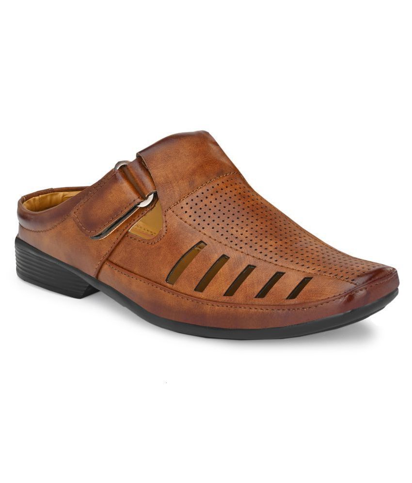     			Leeport - Tan  Men's Sandals