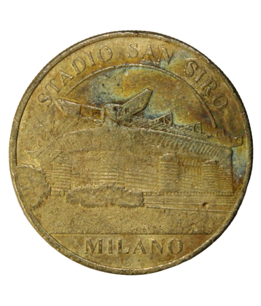     			MILANO - STADIO SAN SIRO "MEDAGLIE E. PATRIMONIO" RARE COIN