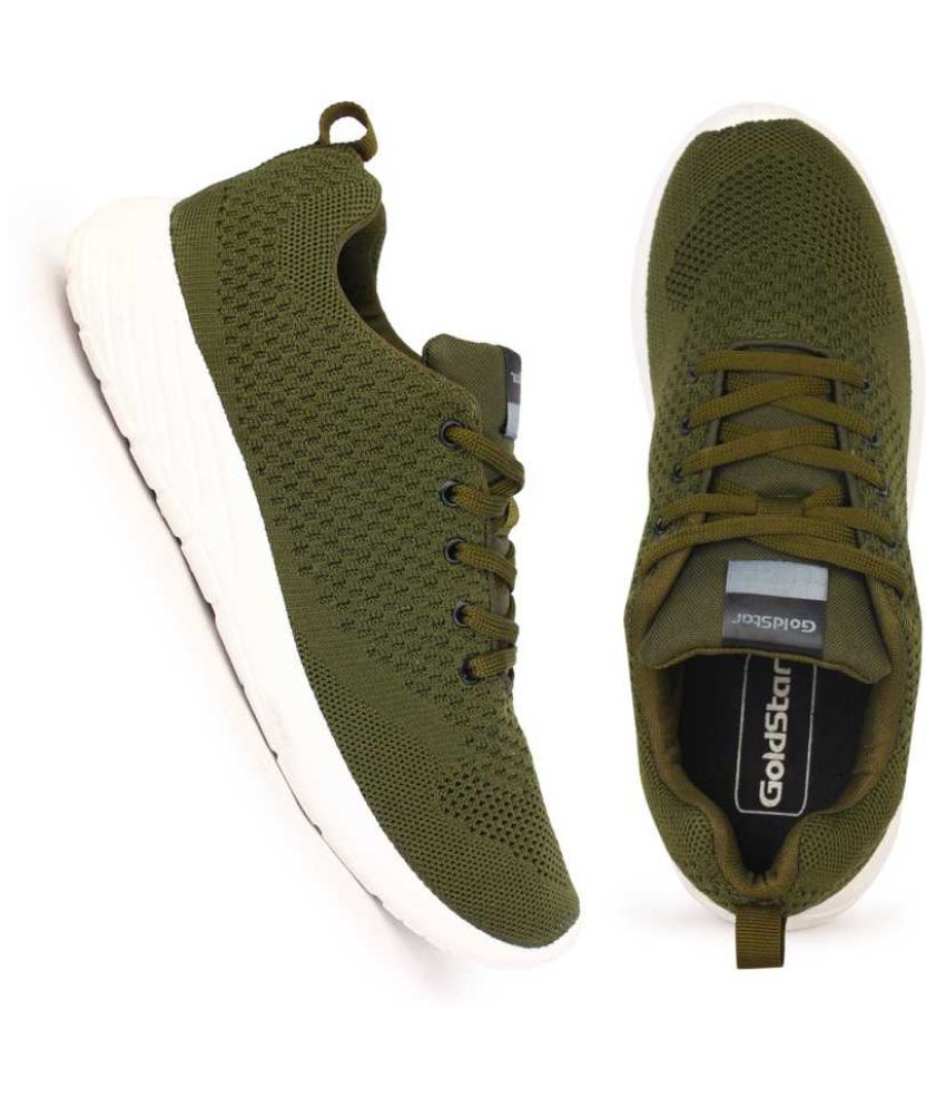 GOLDSTAR Olive Running Shoes Buy GOLDSTAR Olive Running Shoes Online