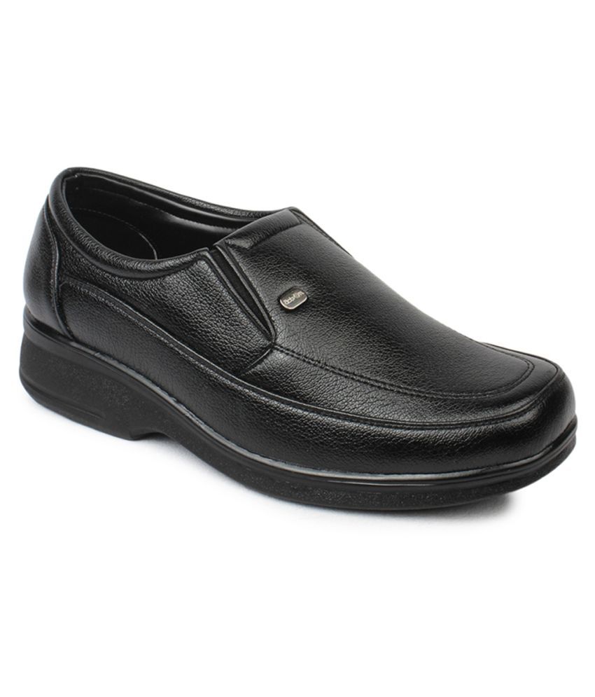     			Action - Black Men's Slip On Formal Shoes