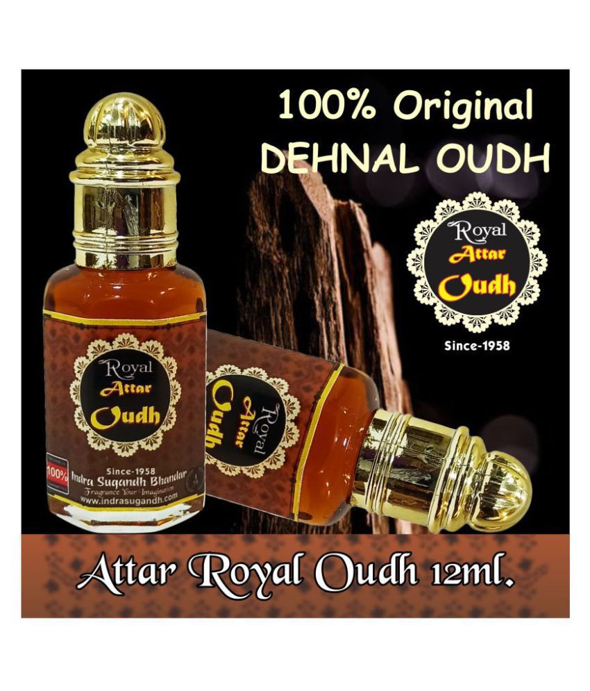     			INDRA SUGANDH BHANDAR - Royal Oudh|Oud Attar For Men & Women 12ml Pack Of 1