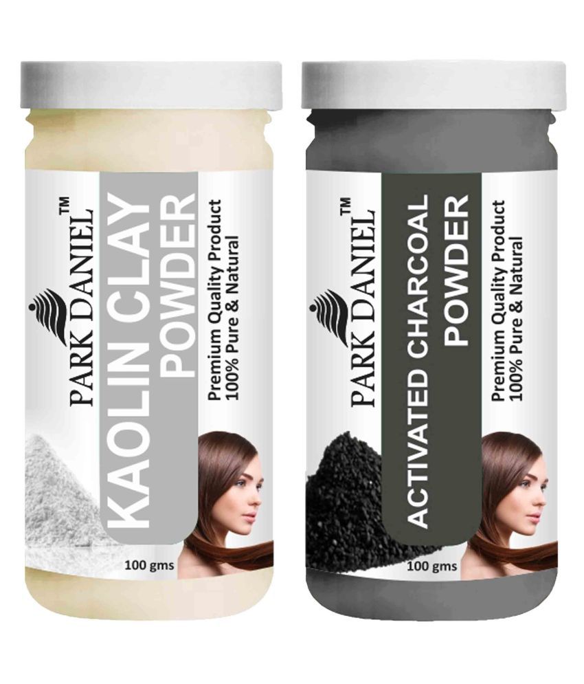     			Park Daniel   Kaolin     & Activated Charcoal  Hair Mask 200 g Pack of 2