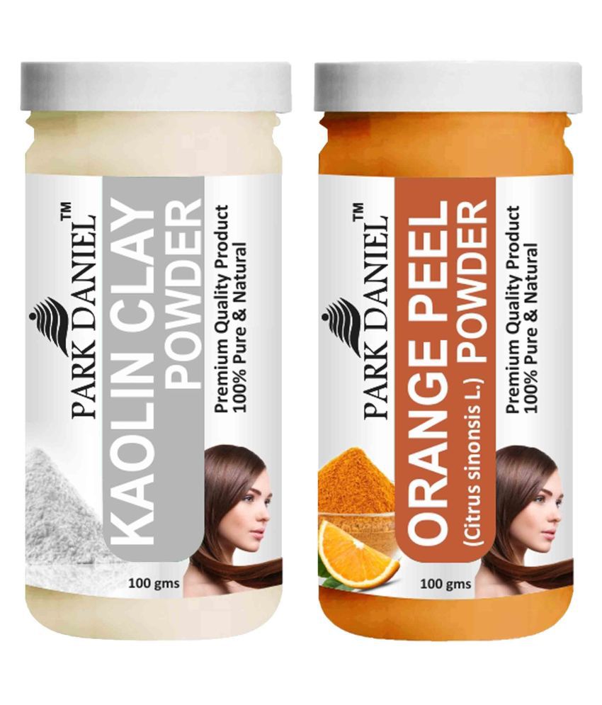     			Park Daniel   Kaolin   & Orange Peel   Powder Hair Mask 200 g Pack of 2