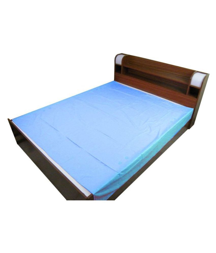 HomeStore-YEP Blue Laminated Waterproof Sheet ( 228 cm × 228 cm - 1 pcs )
