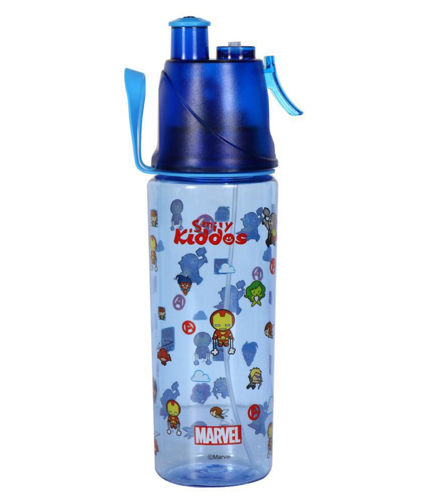 Marvel Avengers Sports water bottle - Blue & Light blue