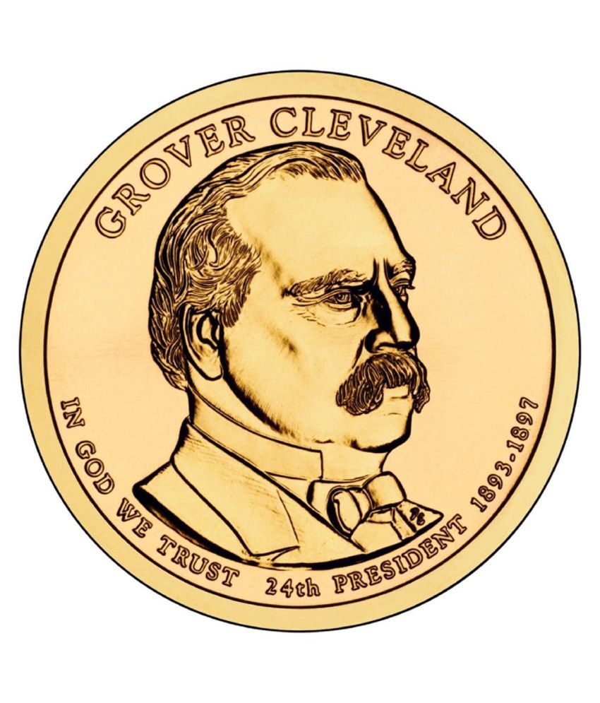     			United States 24th President One Dollar – Grover Cleveland (1893-1897) Presendtial Dollar